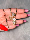 Icy Birthstone And Initial Kids (1 To 6 Kids)