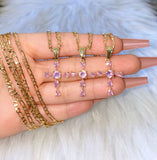Raindrop Cross (Pink)