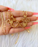 Mother Daughter Initial Necklaces