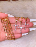 Raindrop Cross (White)