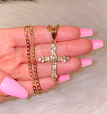 Icy Heart Cross