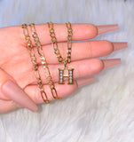 Bling Initial Necklace