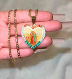 Our Lady Of Guadalupe (Mexican Flag Color)