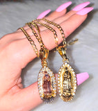 Iced Out Mary In 2 Color Choices