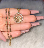Round Mom Necklace