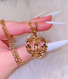 Mary Wreath Necklace