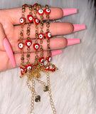 Ojo Rojo (Bracelet & Anklet)