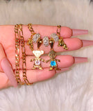 Birthstone Kids With Gold Teddy (1 Or 2 Kids)