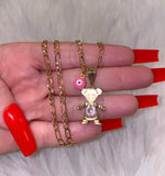 Birthstone Kid With Pink Eye (1 Kid, No Ball)