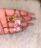 Crystal Teddy, Mom Heart, & 1 To 4 Letters