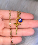 Golden Crucifix With Eye