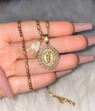 Baguette Bling Saint Jude With Letter