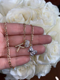 1 To 4 Letter Teddy Necklace