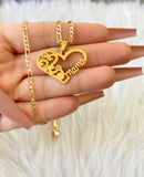 Mama Necklace (Figaro Chain)