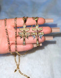 Bling Caravaca Crucifx In 2 Colors