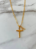 3D Crucifix With Initial