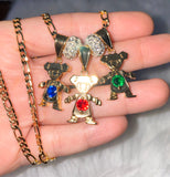Multiple Bling Birthstone Kids
