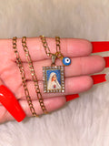 Blue Mother Mary & Eye