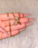 1 To 3 Letter Teddy Necklace