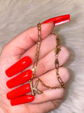 Icy Initial Bracelet