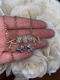 1 To 4 Letter Teddy Necklace