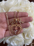 Tricolor Rose Heart With 1 To 2 Letters