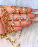 Marquise Cross Necklace