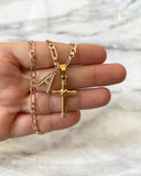 Rope Cross With Initial