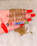 Eye Necklace In 8 Color Choices