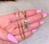 Icy Dainty Mary (Cuban Chain)