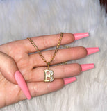 Bling Initial Bracelet Or Anklet