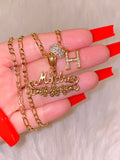Gold Madre With 1 To 6 Letters