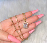 Radiant Halo Necklace