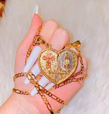 Large Breakable Religious Heart