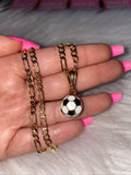 Soccer Ball Necklace