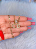 Icy 2 To 6 Letter Necklace