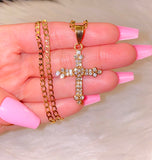 Icy Heart Cross