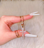 Diamond Inspired Cross