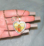 Our Lady Of Guadalupe With Initial