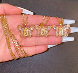 Mariposa De María Set (Figaro Chain)