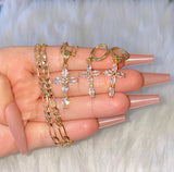 Marquise Cross Necklace