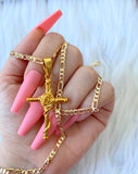 Golden Rose Cross