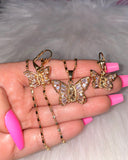Mariposa De María Set (Thin Link Chain)