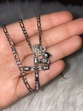 Crucifix With Teddy