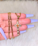 Baguette Rose Cross