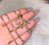 Kravis Cross With Letter
