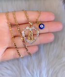 Fancy Mary Heart With Eye