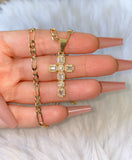 Geometric Cross (Figaro Chain)