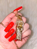 Iced Out Saint Jude With Initial