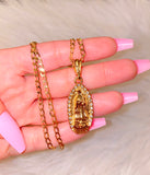 Iced Out Mary In 2 Color Choices